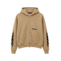 Waffle Zipup Hoodie